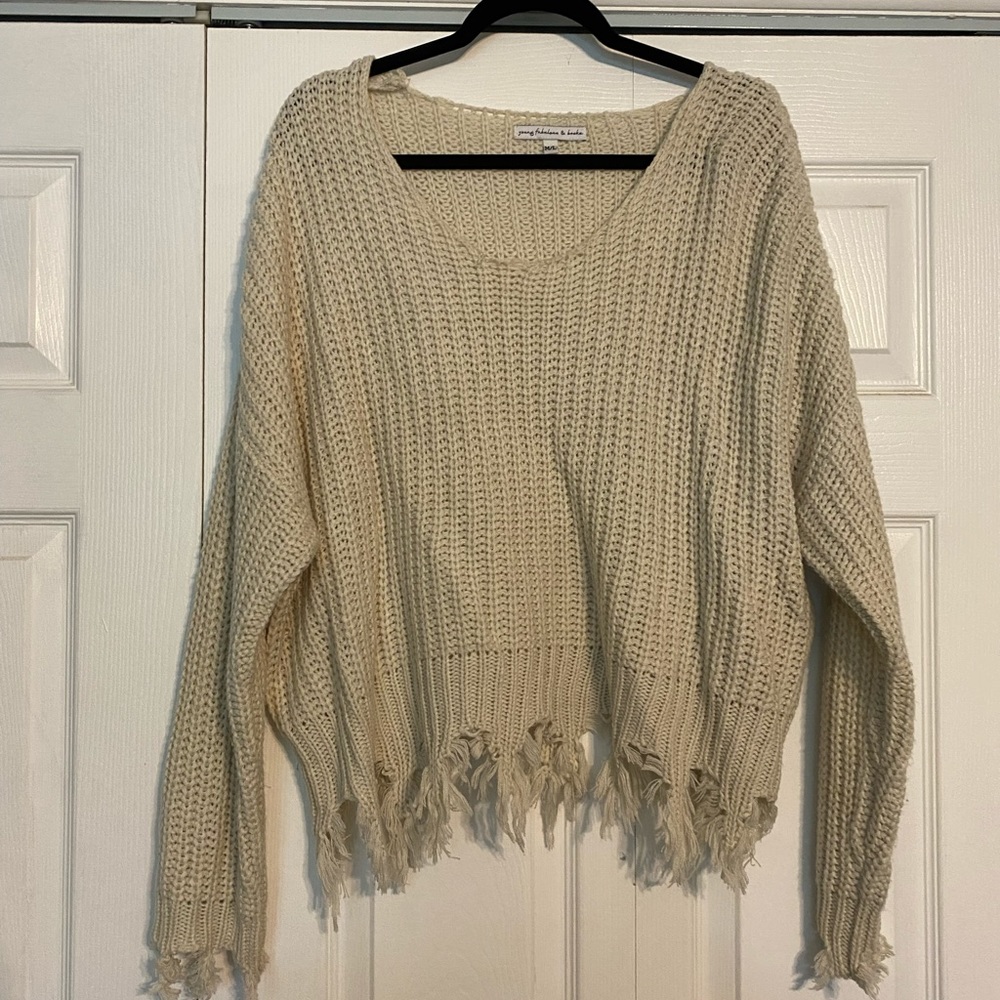 Distressed Sweater